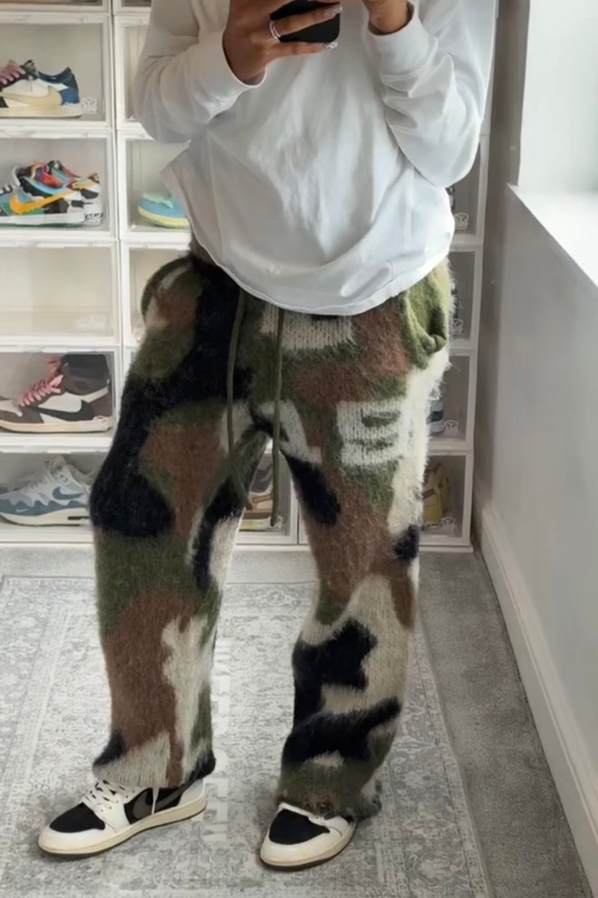Mohair Camo Pants